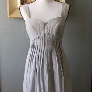 Jessica Simpson - Striped Zip Front Dress